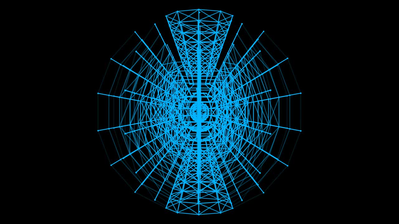 ciencia abstracta, tecnología e ingeniería fondo de movimiento