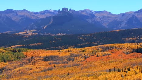 stunning autumn colors in the colorado mountains