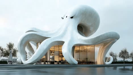 octopus restaurant building