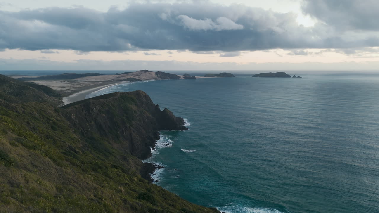 Dramatic Coastal Scenery at a New Zealand Cape