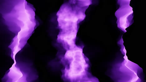 vibrant purple lightning bolt on black background versatile design element