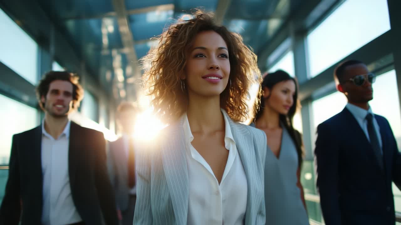 Successful and Diverse Business Team