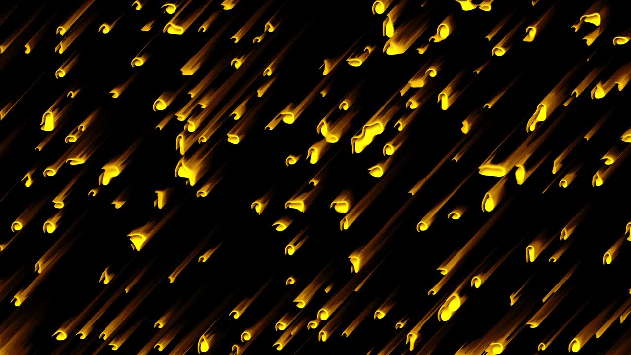 많은 추상적인 혜성이 고속으로 떨어지는 3d 렌더링, 가상 소행성 비, 컴퓨터 생성 배경