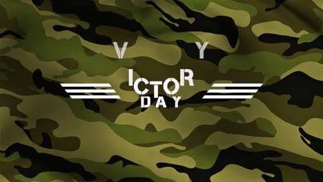 Victory-Day-with-star-and-stripes-on-green-military-texture