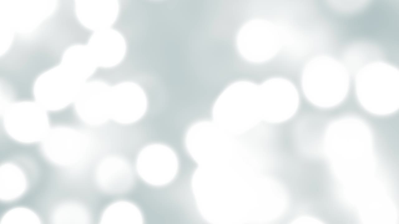 partículas blancas que se mueven alrededor