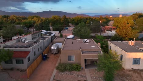 adobe style home in beautiful housing development in southwest usa