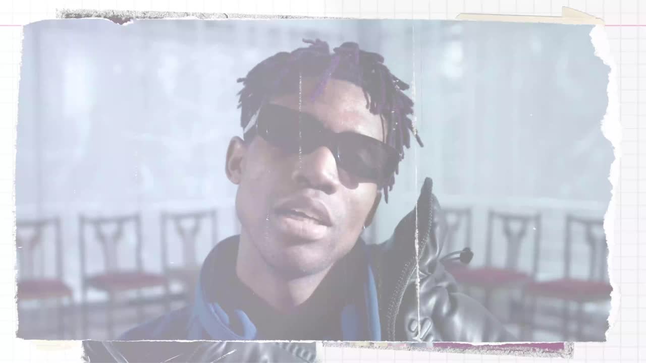 A ripped shutter-style paper transition for dynamic edits
