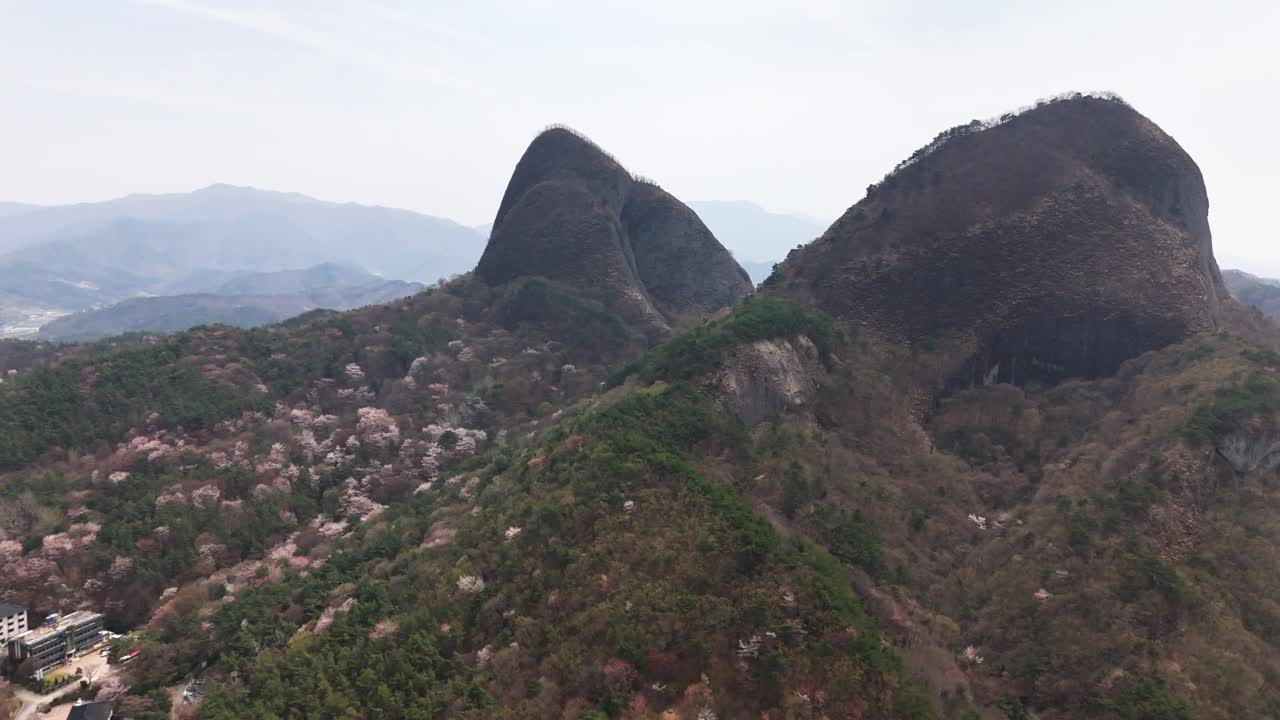 경치 좋은 산악 풍경