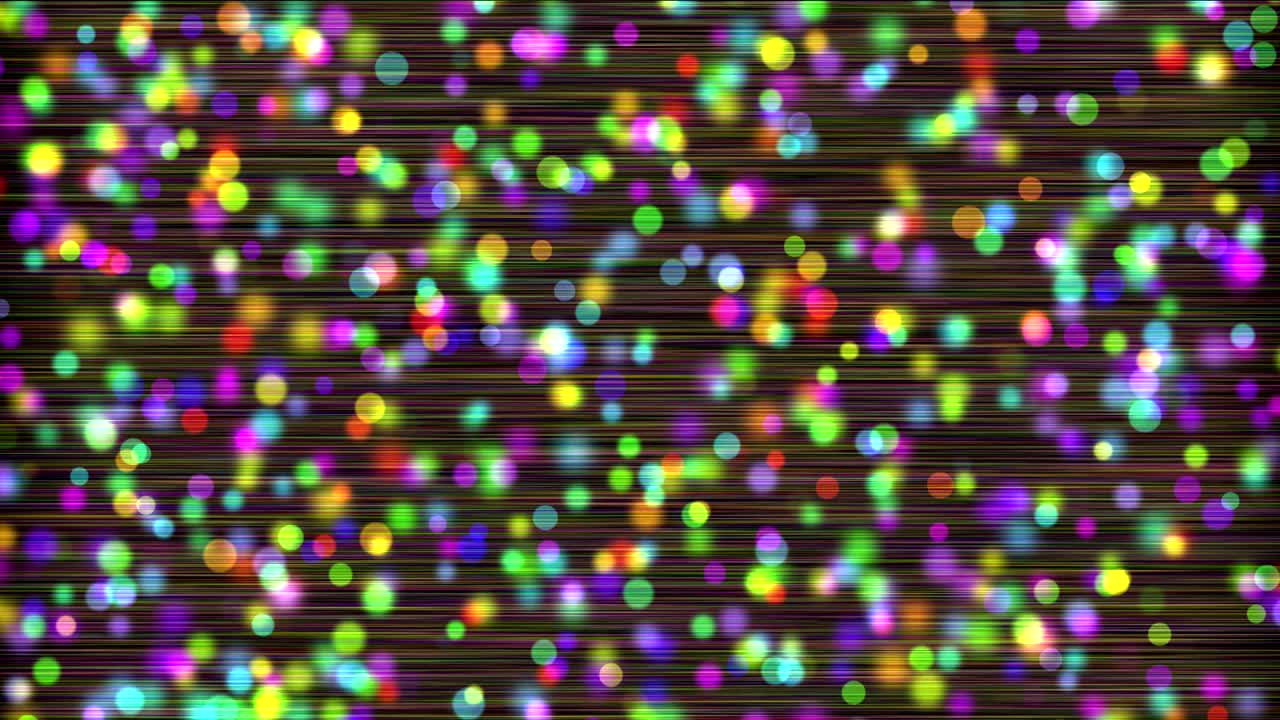 추상적인 다채로운 원 모션 배경 4k