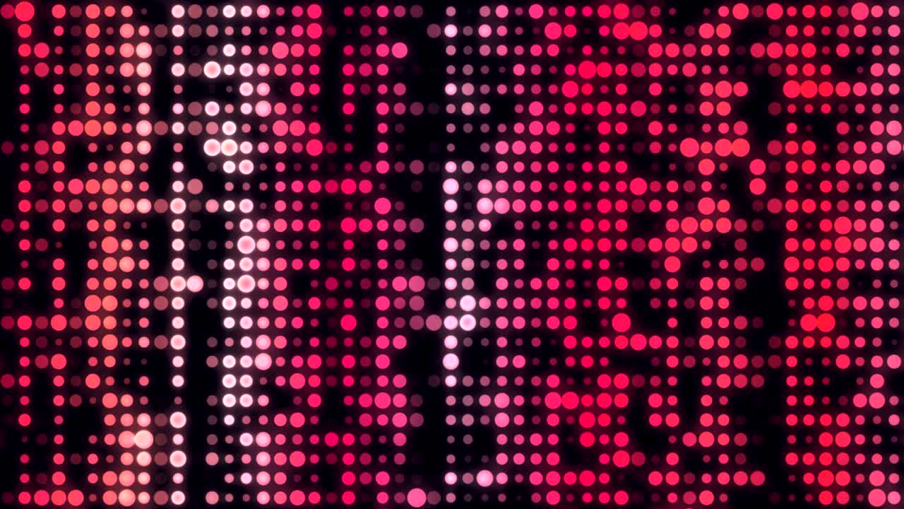 4k Digital Particles seamless loop