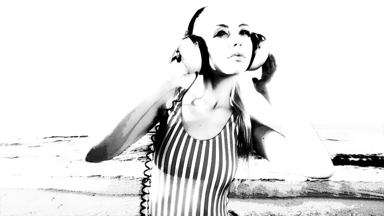 Woman Dancing on Beach20