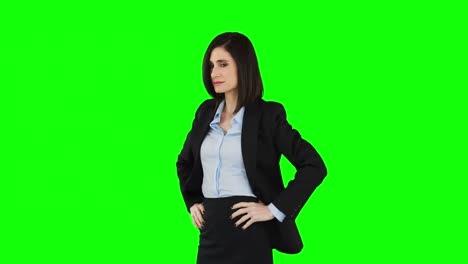 Businesswoman-in-fighting-stance-