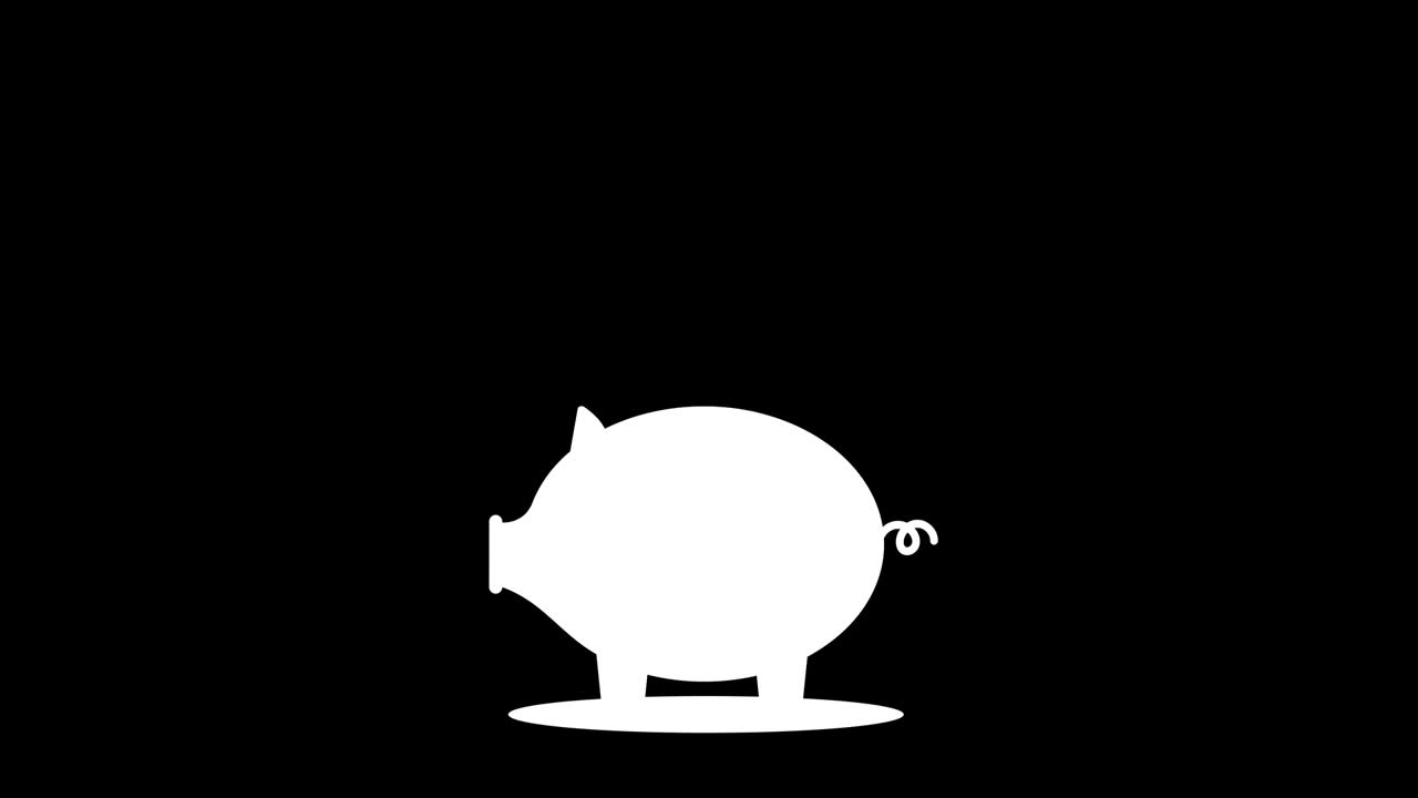 돈을 저축하기 위한 피기