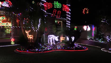 christmas lights on houses