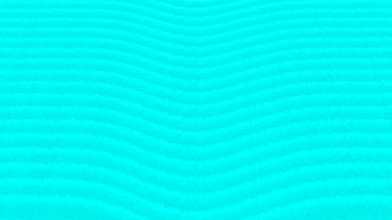 Furry towel close up pattern background wave moving green color, wave concept design, seamless looping animation 4K, with copy space