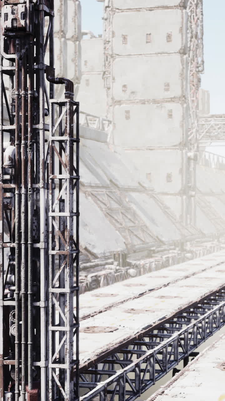 пост-апокалиптические промышленные руины