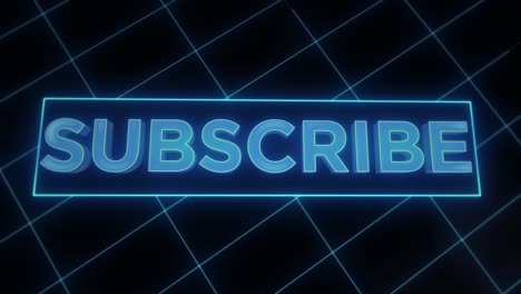 "SUBSCRIBE"---Framed-Text---Dark---Futuristic-Background