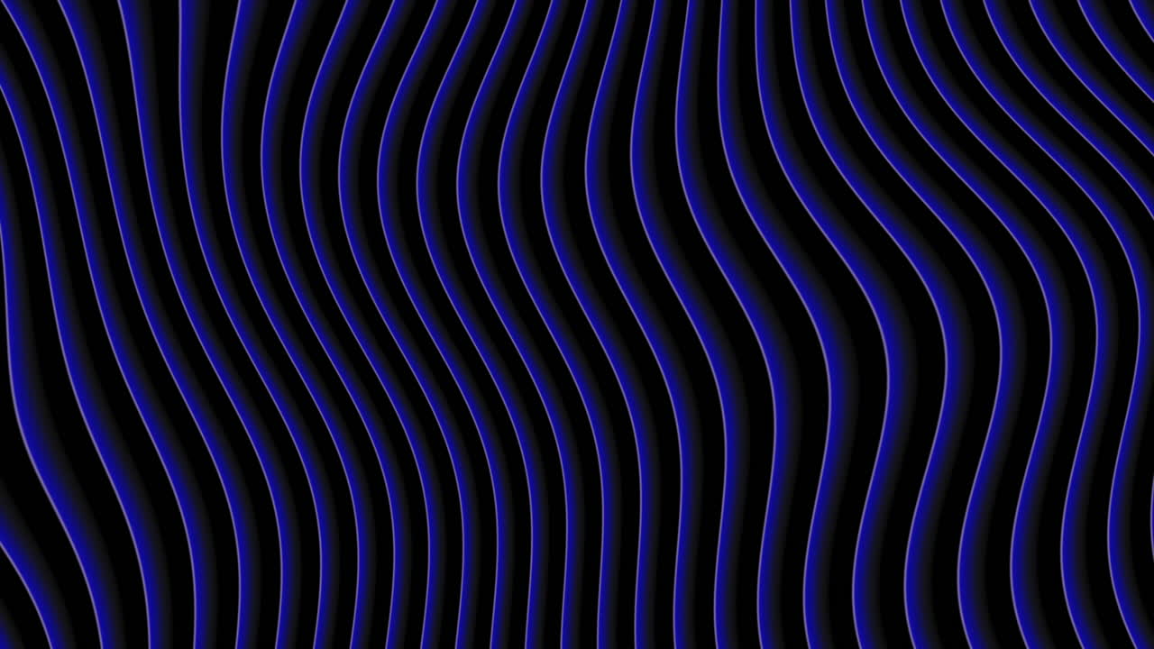 Motion abstract geometric blue waves retro background