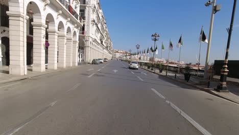 street scene in algiers, algeria