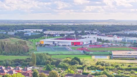 Ökostromstadion-In-South-Yorkshire,-Großbritannien