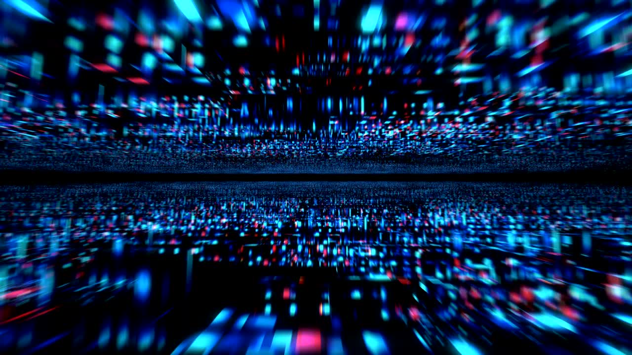 Fondo abstracto futurista en 3D