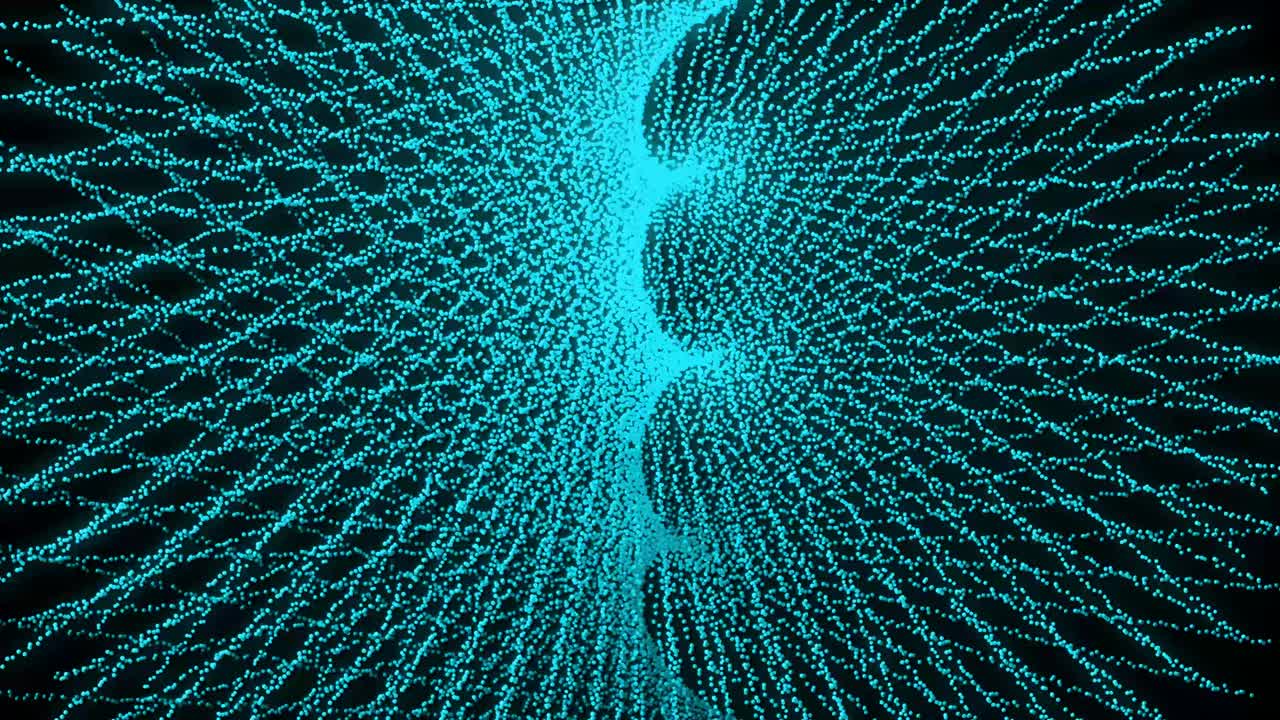 Light blue color Dot Shape Pattern animation motion graphics