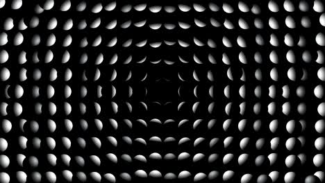 abstract background with spheres. 3d rendering