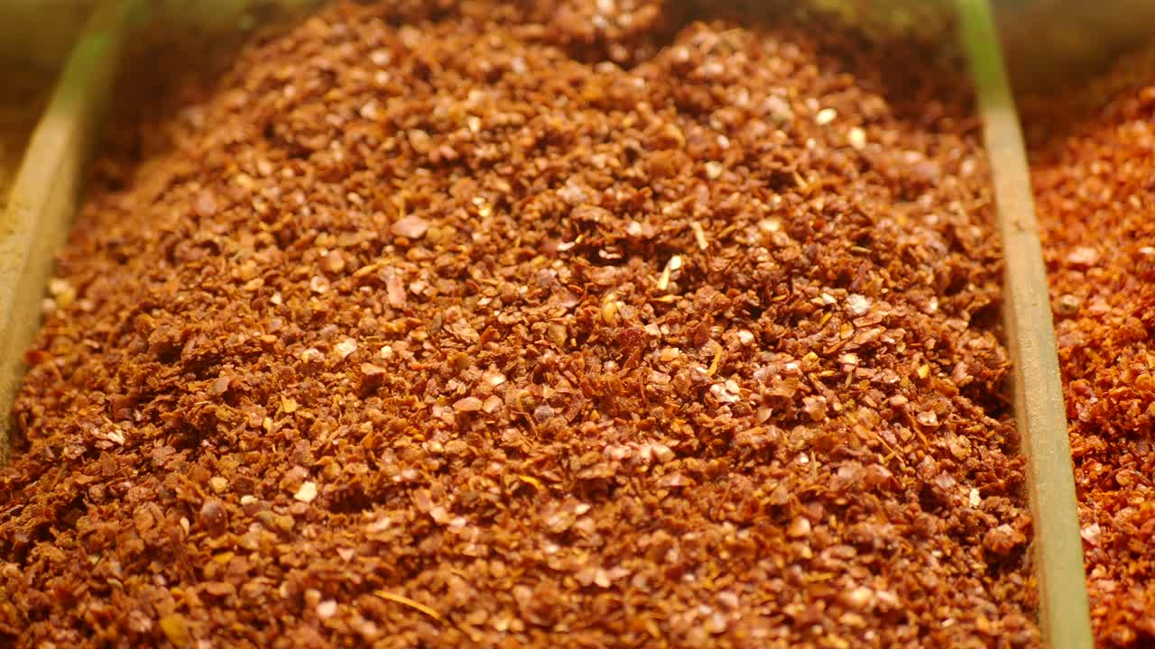 은 고추 어리의 클로즈업