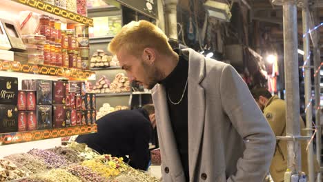 young man grand bazaar