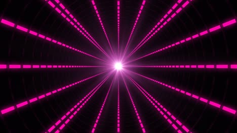 seemless loop pink tunnel
