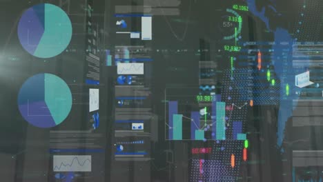 Animación-De-Estadísticas-Y-Procesamiento-De-Datos-Sobre-El-Mapa-Mundial