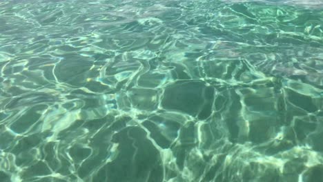 crystal clear water ripple reflection