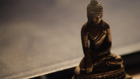 buddha statue meditating in peaceful relaxation 01