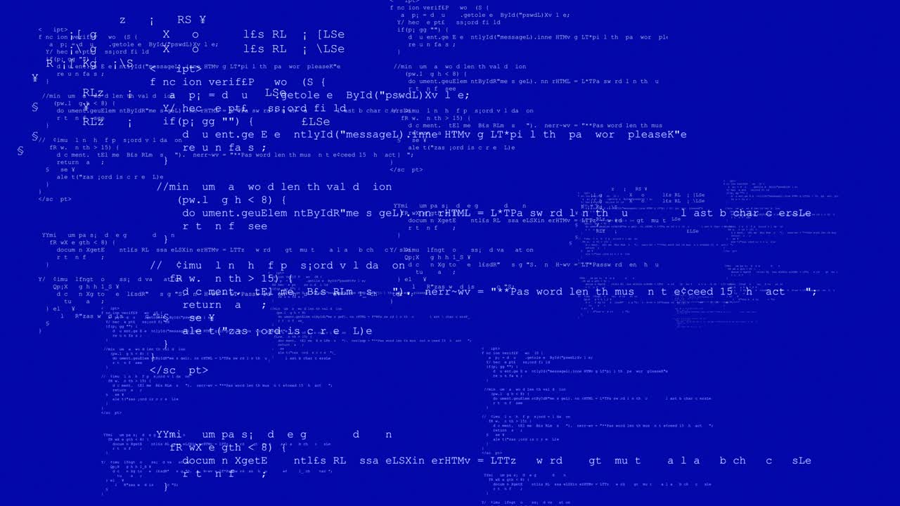 Programming Code Error Blue Screen