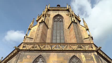 Église-Saint-martin-O-Iglesia-De-San-Martín,-Colmar-Es-Una-De-Las-Principales-Iglesias-De-La-Ciudad