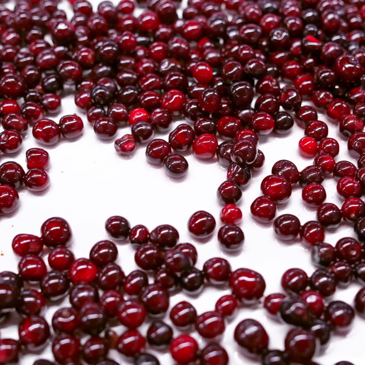 Berry selection at the factory