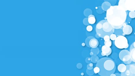4k fondo de partículas blandas desenfocadas abstractas (con bucle)