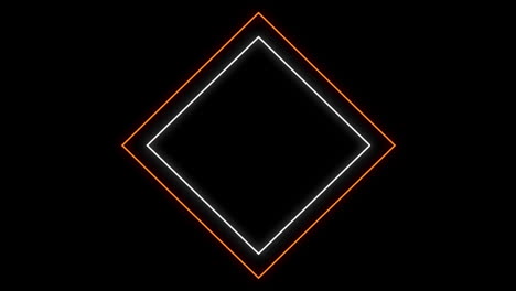animación de formas geométricas coloridas sobre un fondo negro