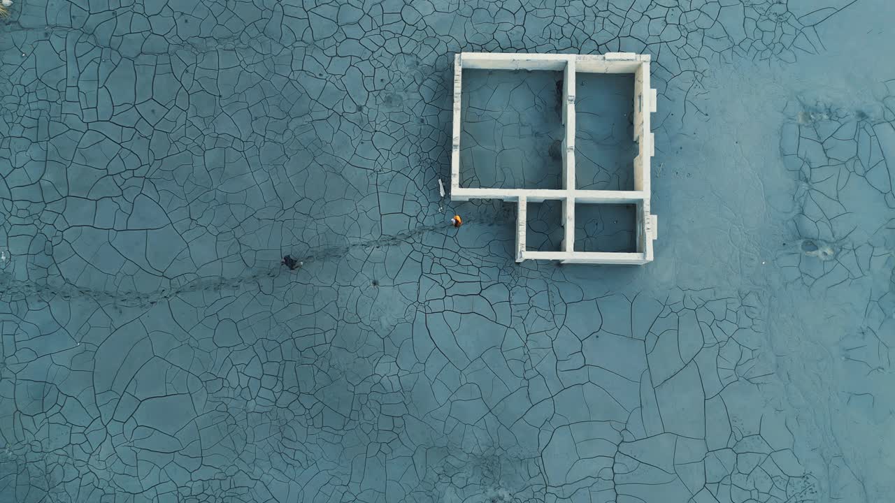 Remainings of Attabad Lake, Pakistan karakoram mountains
