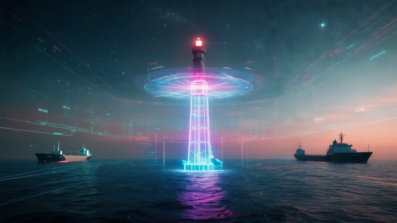 Lighthouse with Advanced Digital Visualization in Maritime Environment