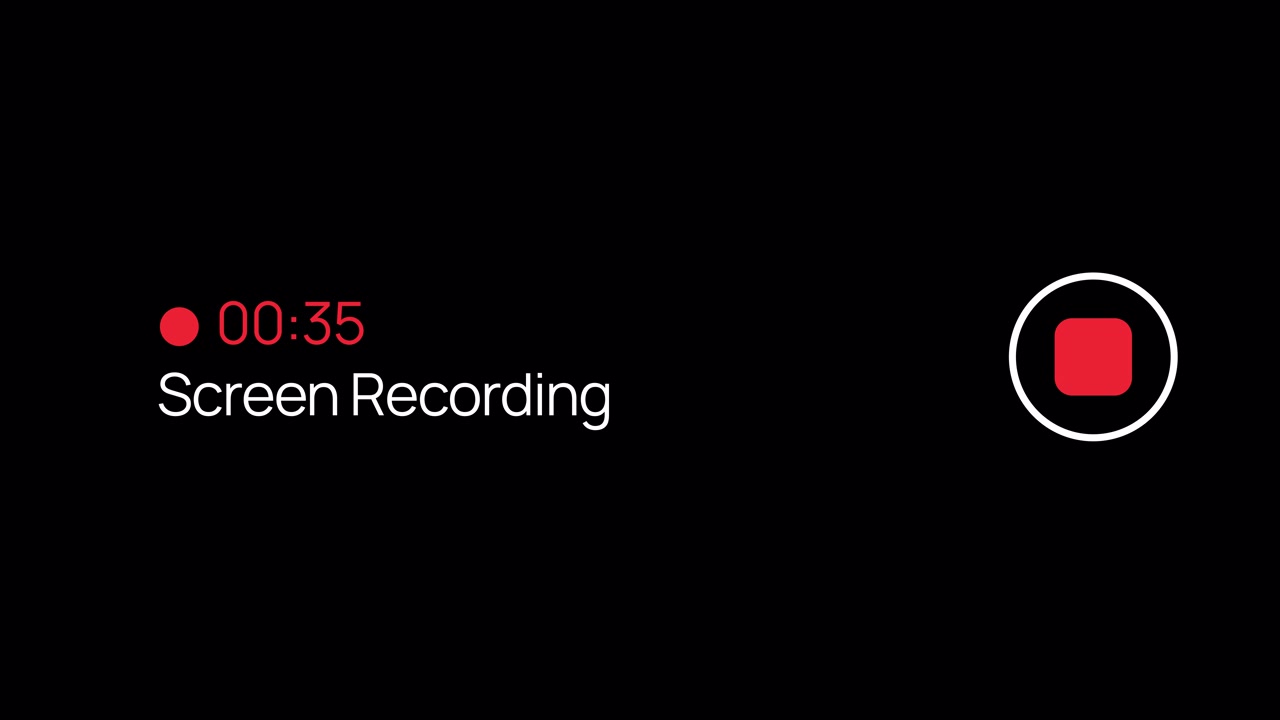 Screen Recording Indicator Notification Style