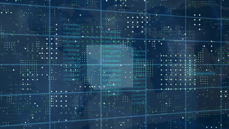 Animación-Del-Procesamiento-De-Datos-Informáticos-Sobre-Fondo-Oscuro