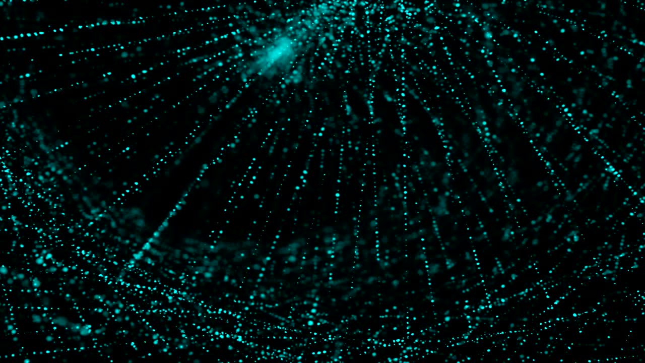 4K Dot Connection with particle flow  twist and moving for futursitic and tectnology abstract background