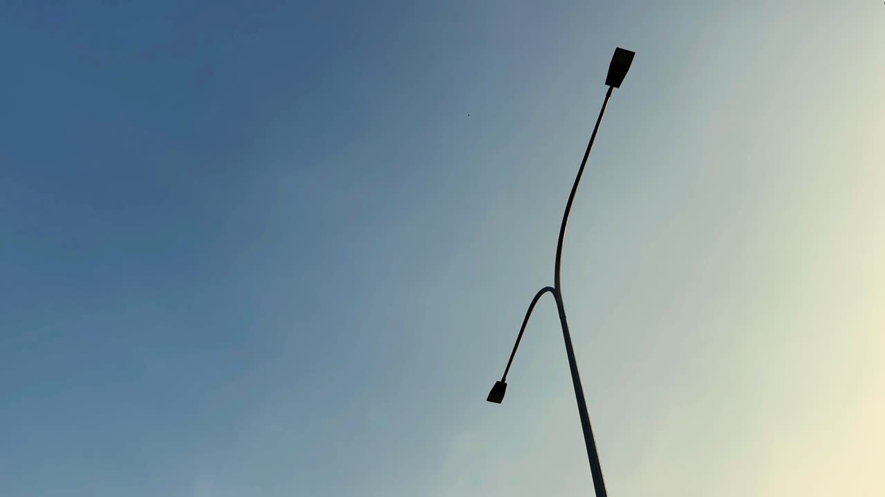 단일 y 모양의 led 거리 조명