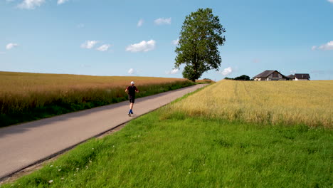 Entrenamiento-De-Carrera-Al-Aire-Libre