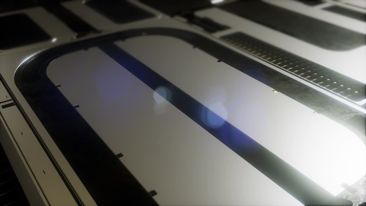 미 과학 금속 배경