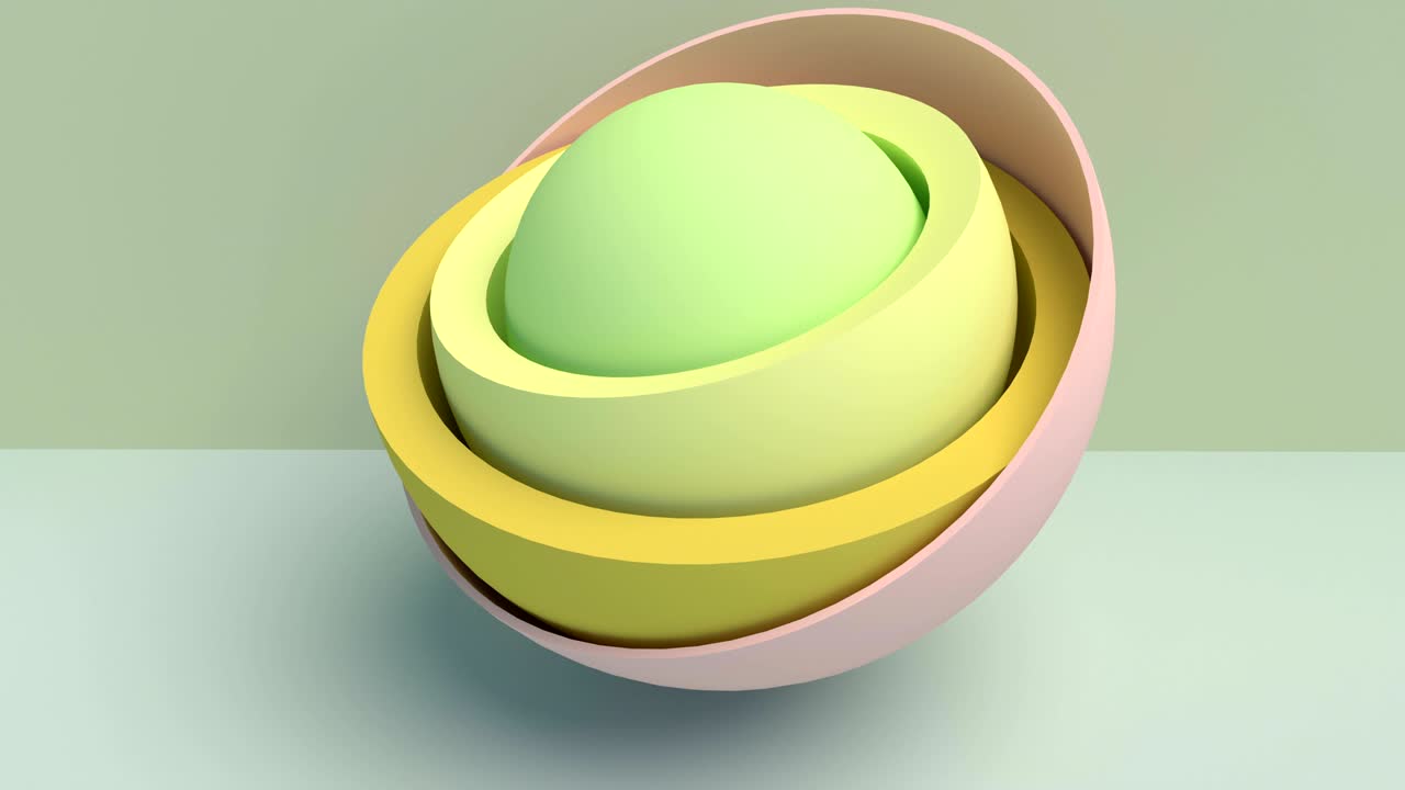 3d 미니멀 모션 디자인: 원활한 모션 디자인, 3d 렌더링 일러스트레이션, 콘셉트 디자인, 기하학적 배경, 간단한 일러스트.