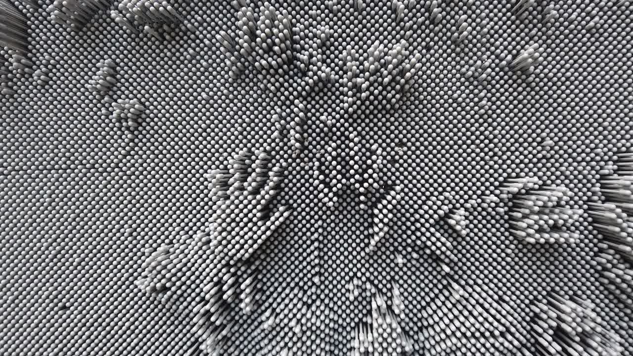 "pinart 3d" patrón abstracto. el fondo de las uñas de plástico.