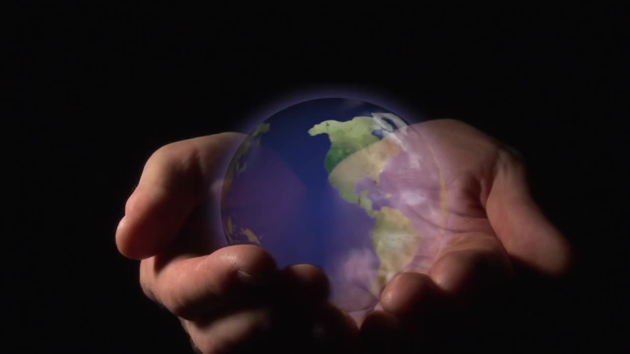 el mundo en tus manos.