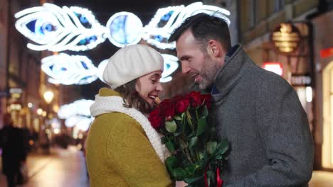 Loving-couple-flirting-in-the-city-street